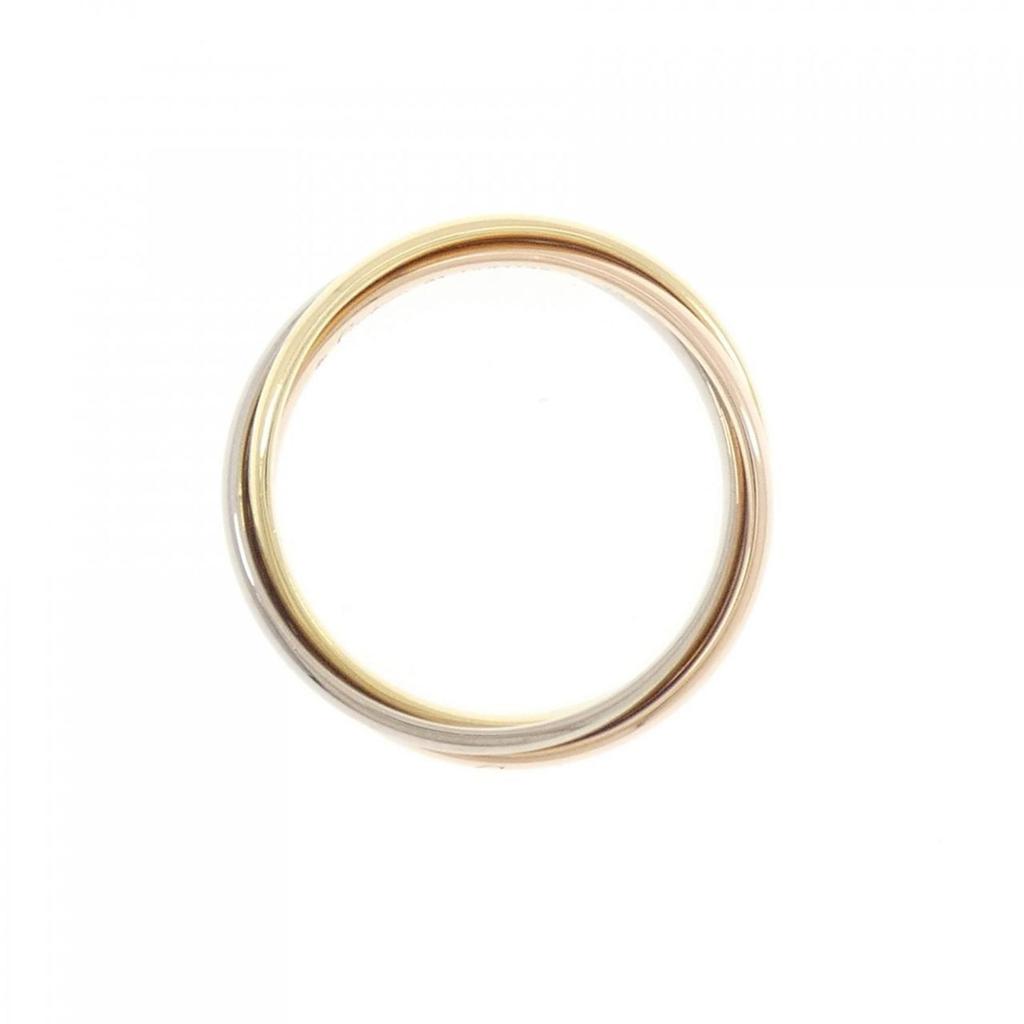 Cartier Trinity pink gold (18K) gold (18K) yellow gold (18K) Band Ring (Pre-Owned)