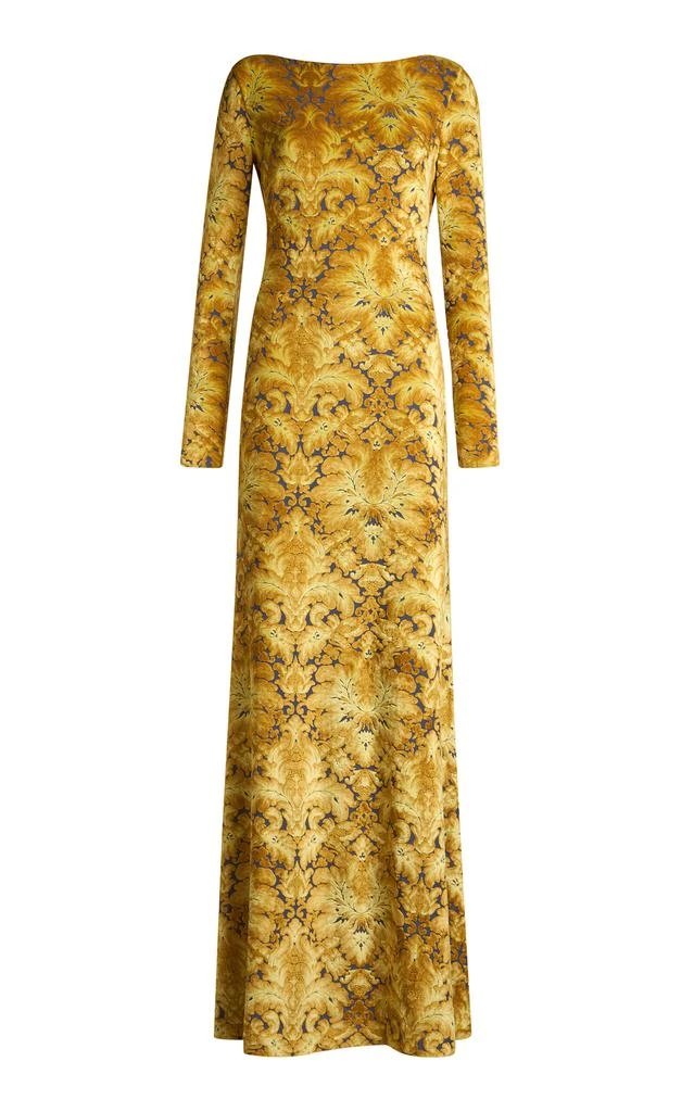 ETRO Etro Printed Jersey Maxi Dress - Moda Operandi 1