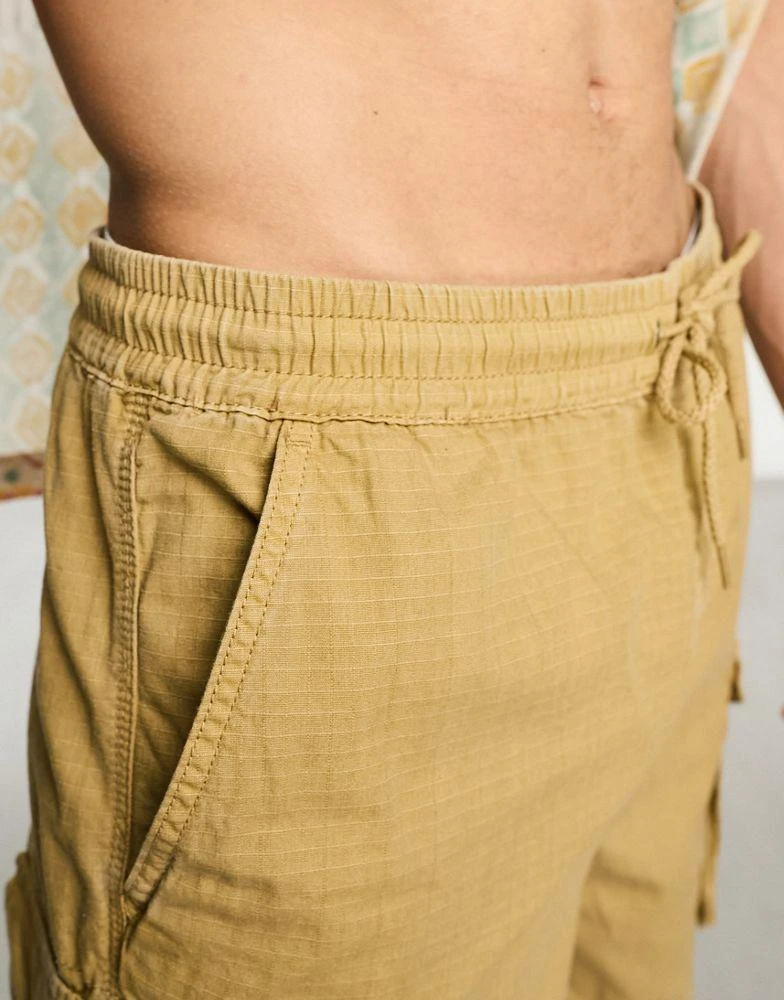 PacSun PacSun marc longline cargo shorts in tan 3