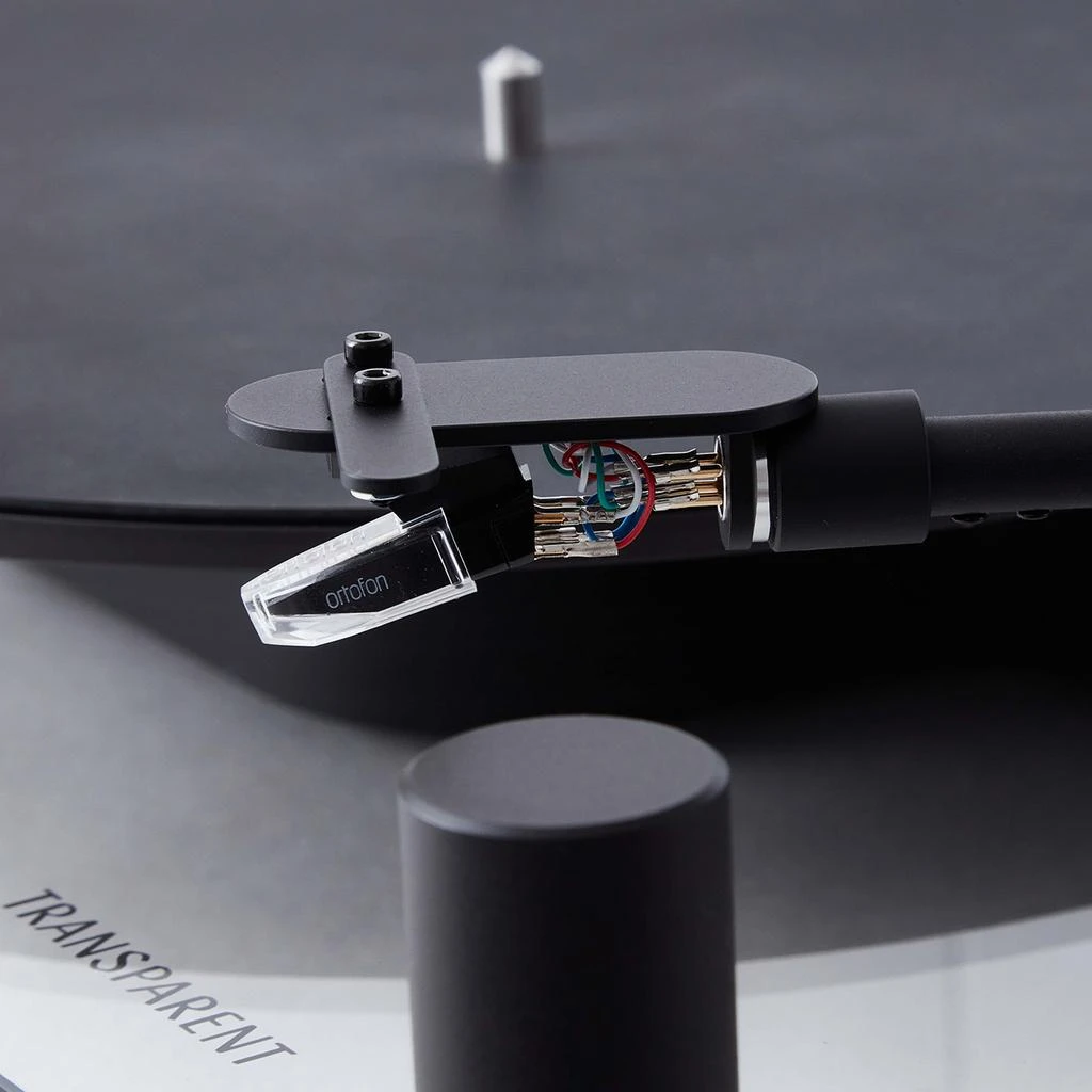 Transparent Turntable/ Record Player - Black 6