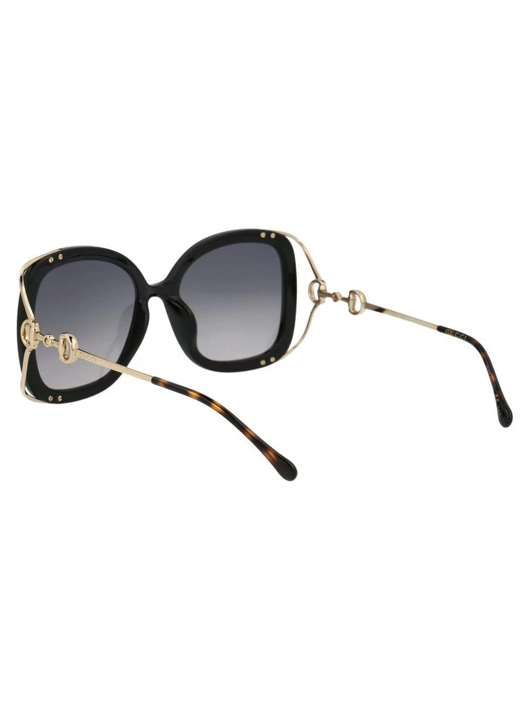 Gucci Gucci Eyewear Horsebit Detail Square Frame Sunglasses 4