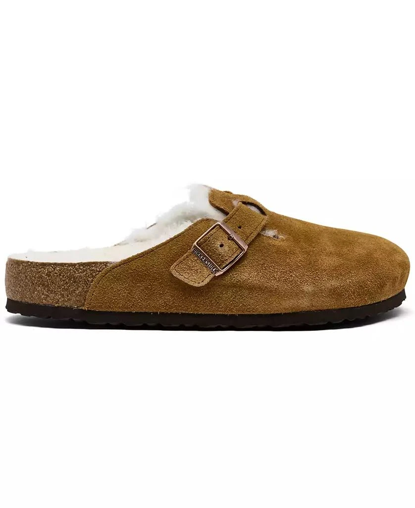 Birkenstock Men's Boston Shearling Suede Leather Clogs from Finish Line 2