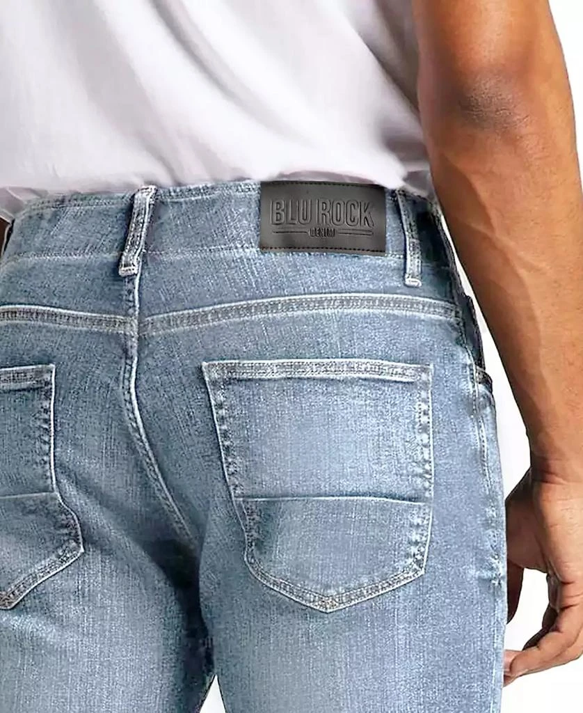 Blu Rock Men's Flex Stretch Slim Straight Jeans, Pack of 2 5