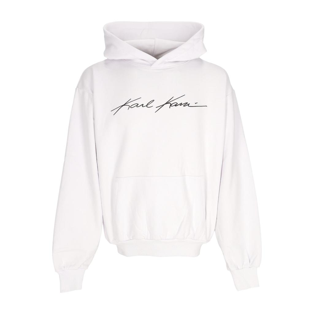 Karl Kani Autograph Heavy Sweat Os Hoodie White Men's Hoodie