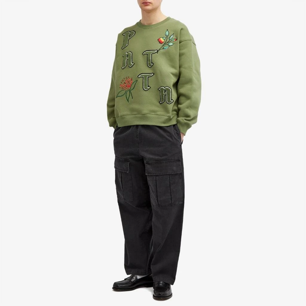 Patta Patta Flowers Sweatshirt 4