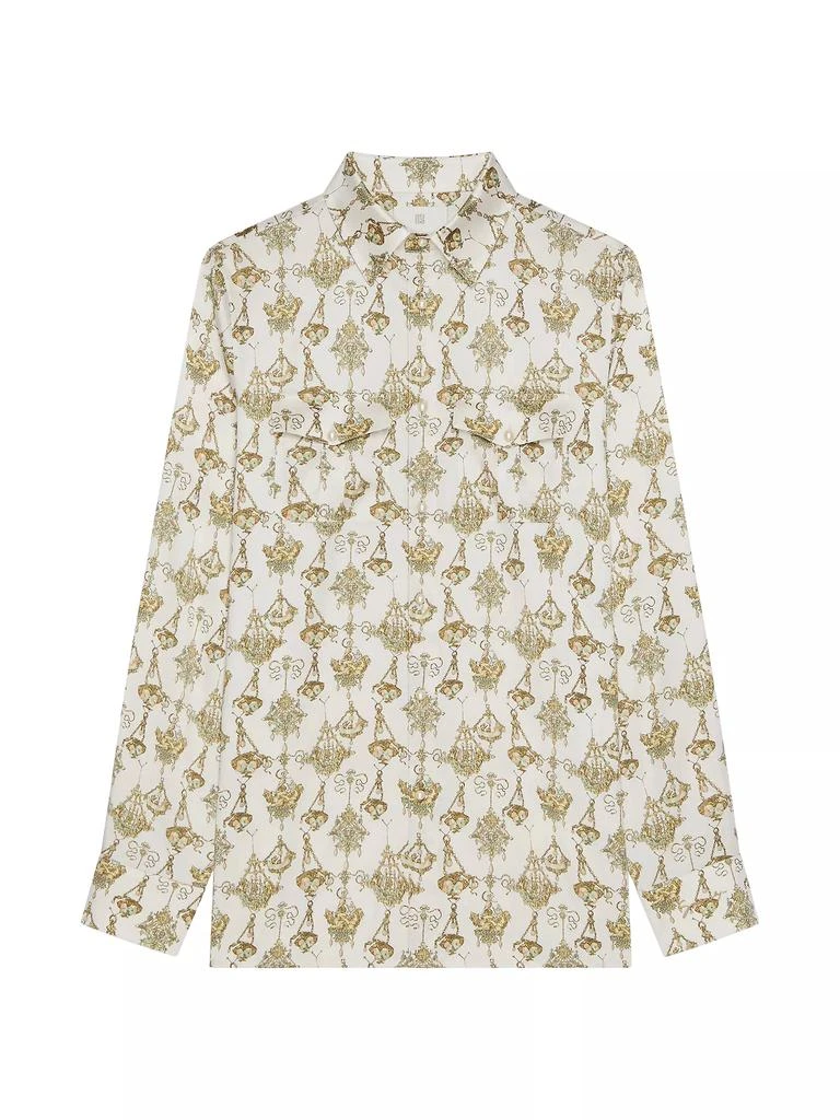 Givenchy Printed Chandelier Shirt in Silk 1