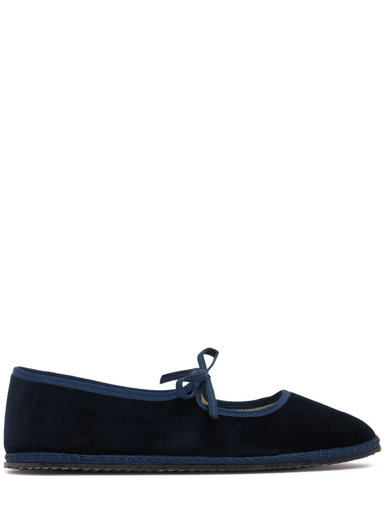 VIBI VENEZIA 10mm Brigitte Velvet Slippers 1