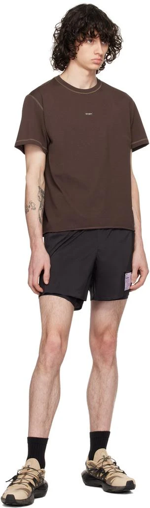 Satisfy Black Distance 8" Shorts 4