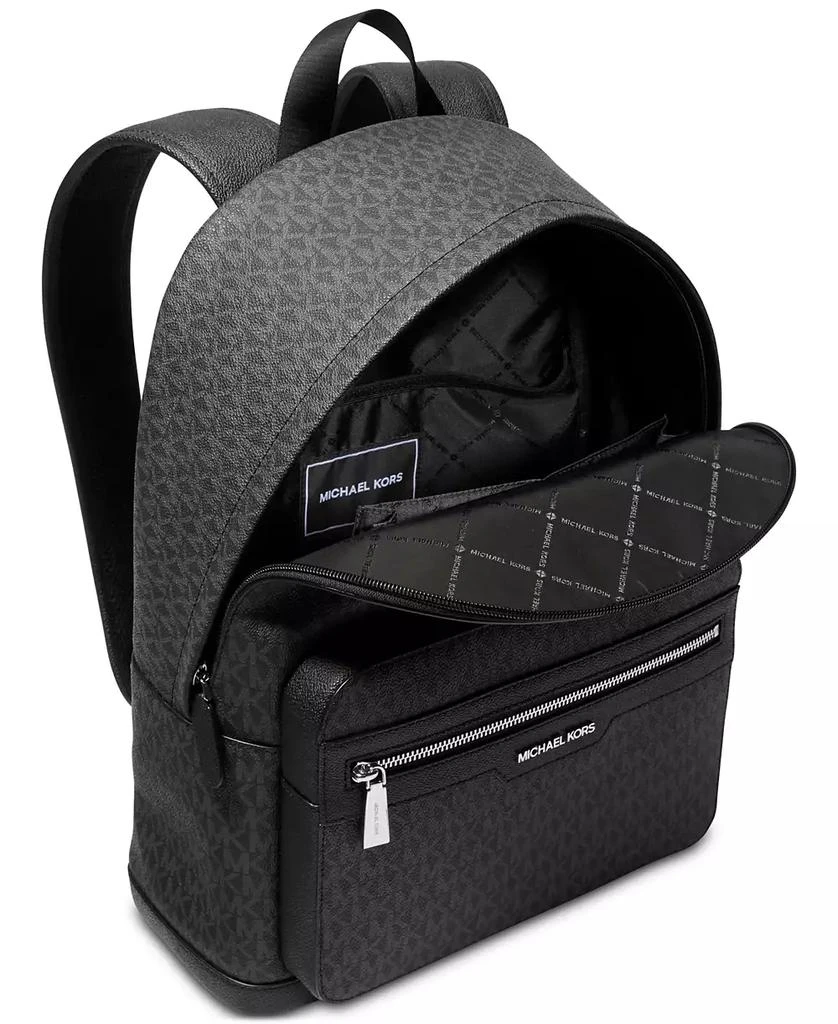 Michael Kors Men's Explorer Leather Logo Backpack 3