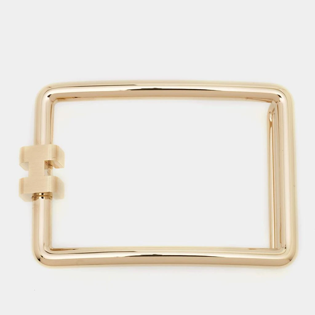Hermes Hermes Gold Metal Tube H Belt Buckle  1