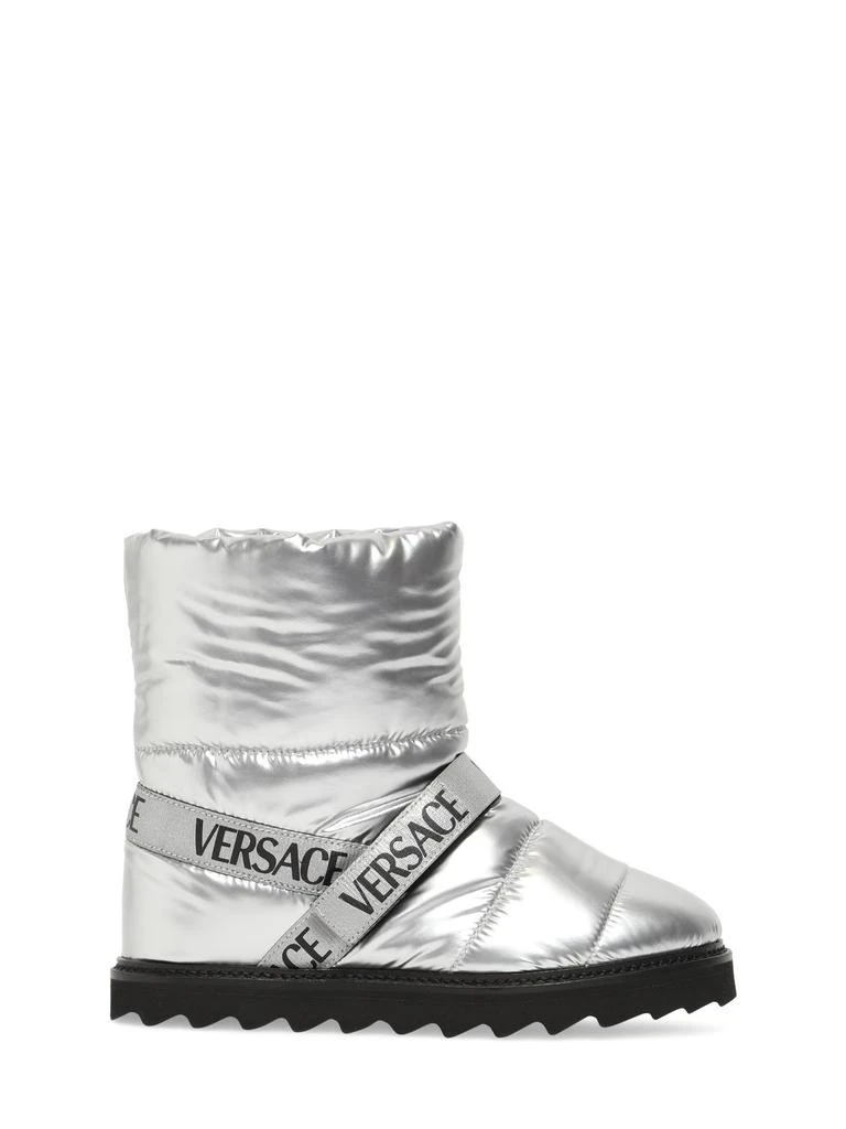 Versace Logo Quilted Nylon Snow Boots 1