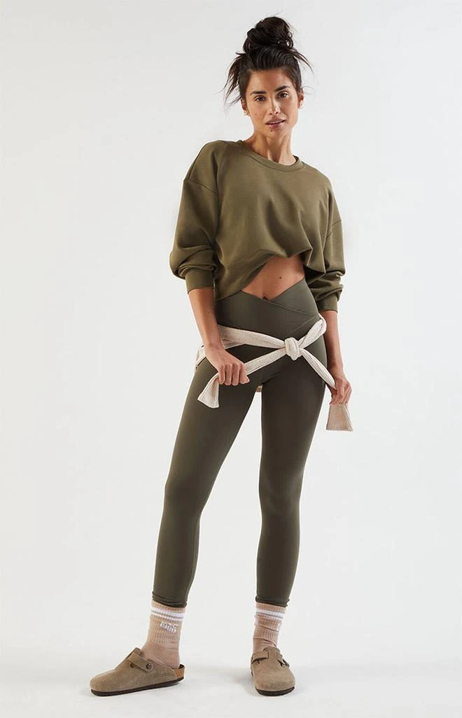 PAC 1980 PAC WHISPER Active Crossover Yoga Pants 1