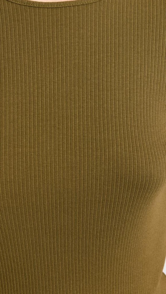 Vince Rib Elbow Sleeve Crew Tee 5