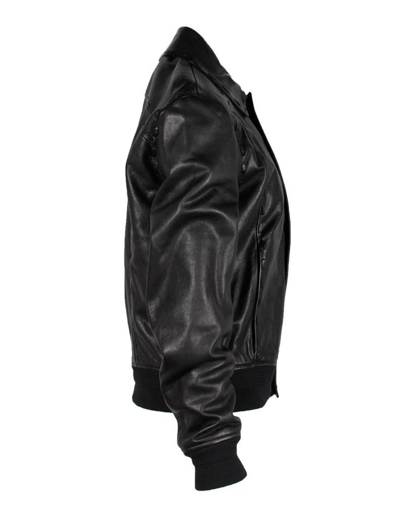 Yves Saint Laurent Moto Jacket in Black Leather 2
