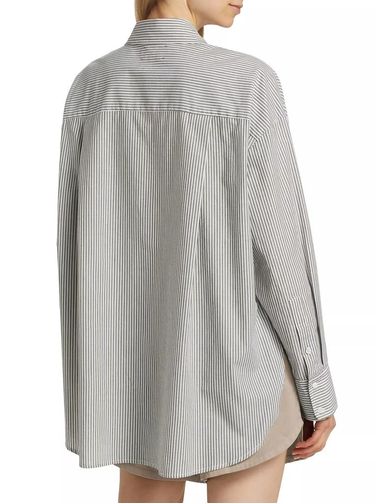 XIRENA Sydney Striped Poplin Shirt 5
