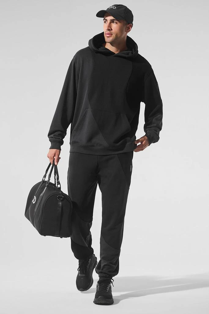 Alo Make Waves Hoodie - Vintage Black Tonal 3