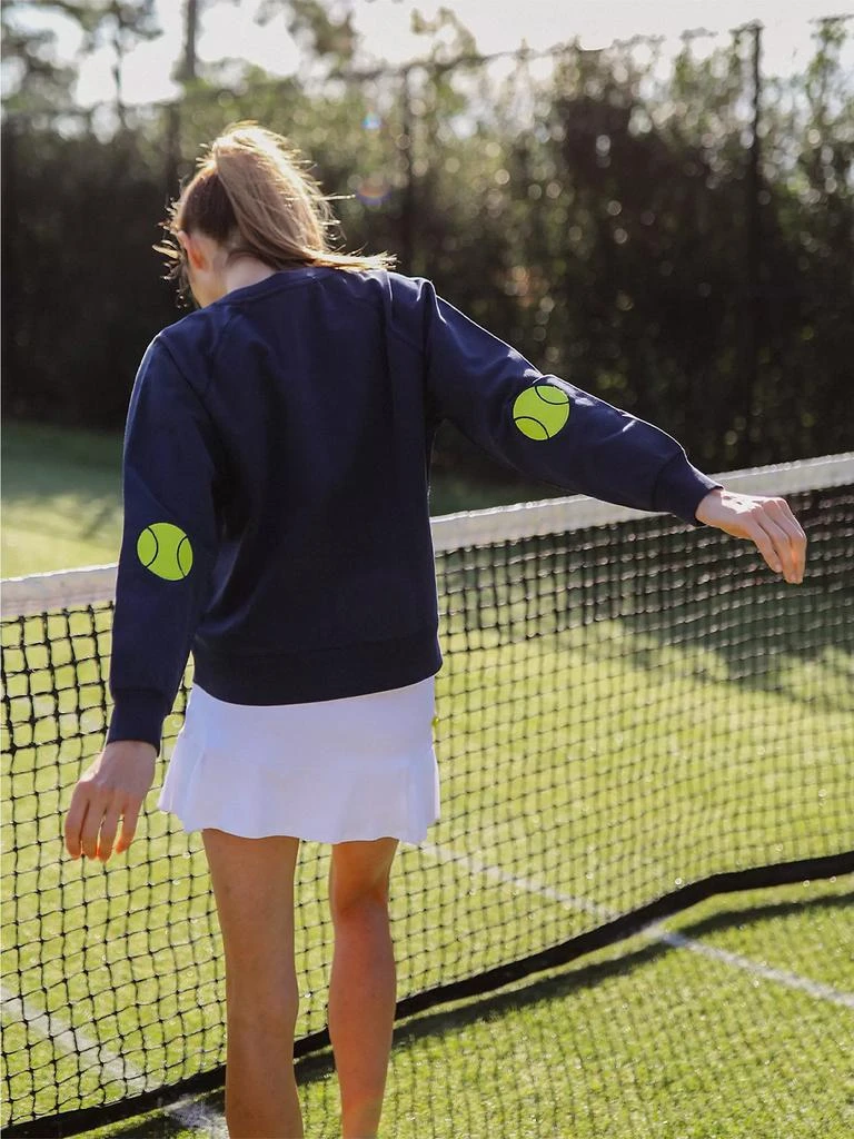 Ame & Lulu Love All Tennis Crewneck Sweatshirt 3