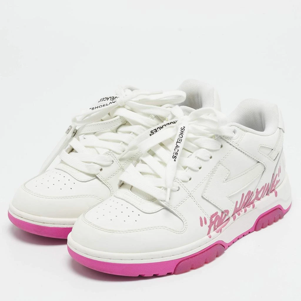 Off-White Off-White White Leather Out Of Office Sneakers Size 38 2