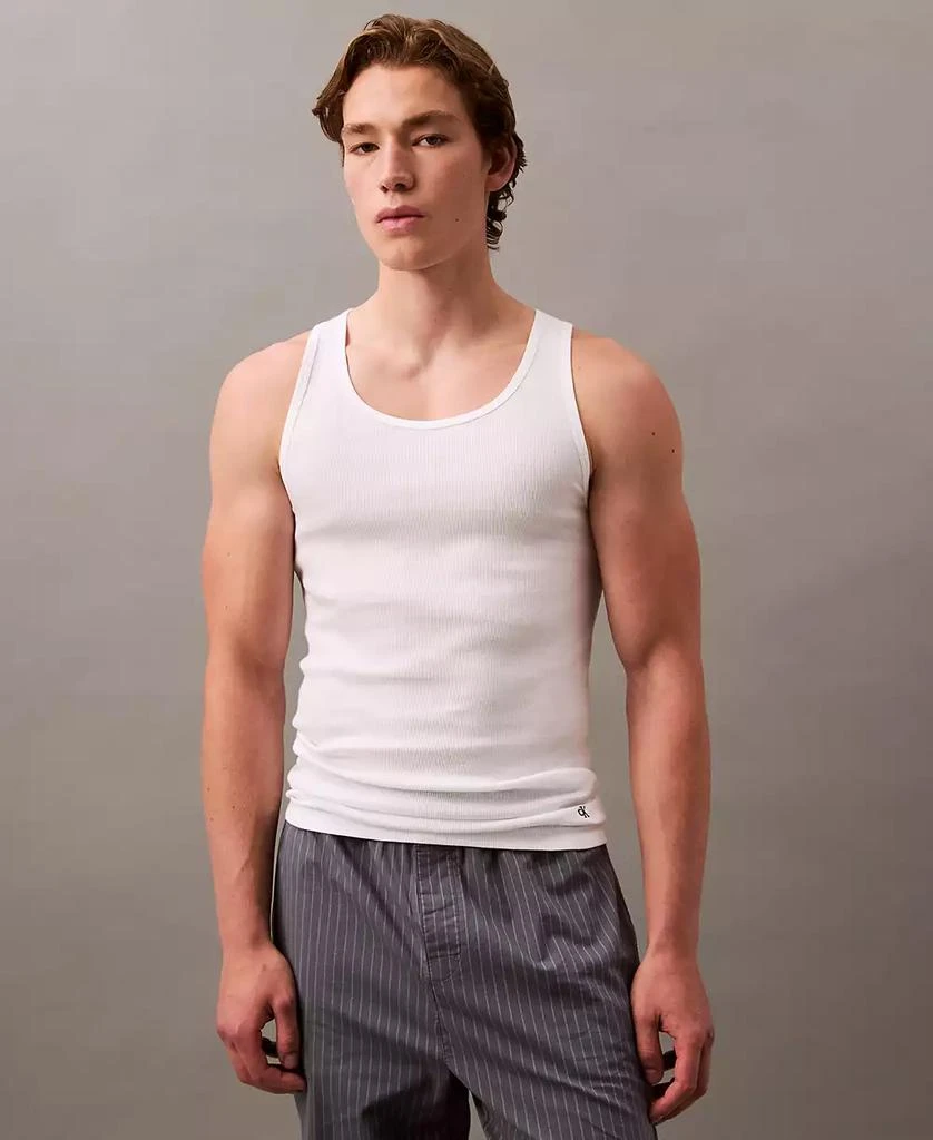Calvin Klein Men's 3-Pack Cotton Classics Tank Tops 2