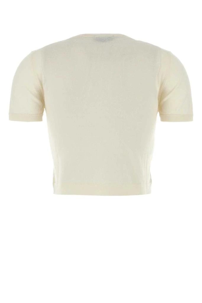 Prada Prada Logo-Intarsia Knitted Top 2