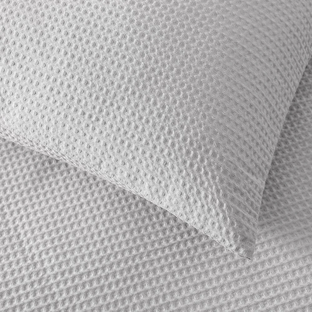 Vera Wang Waffle Pique  Comforter Set, Queen 6