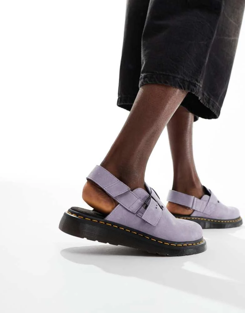 Dr. Martens Dr Martens Jorge II mules in lilac suede 3