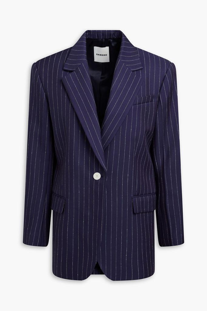 Sandro Pinstriped twill blazer