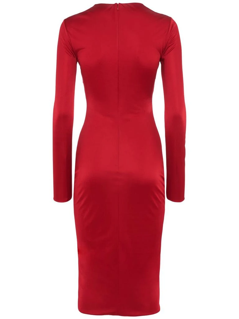 Versace Liquid Viscose Jersey Midi Dress 3