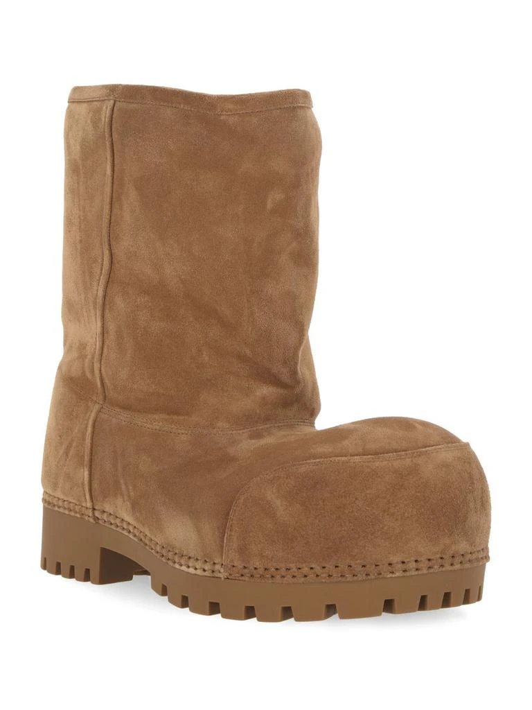 Balenciaga Balenciaga Brown Alaska Fur Boots 2