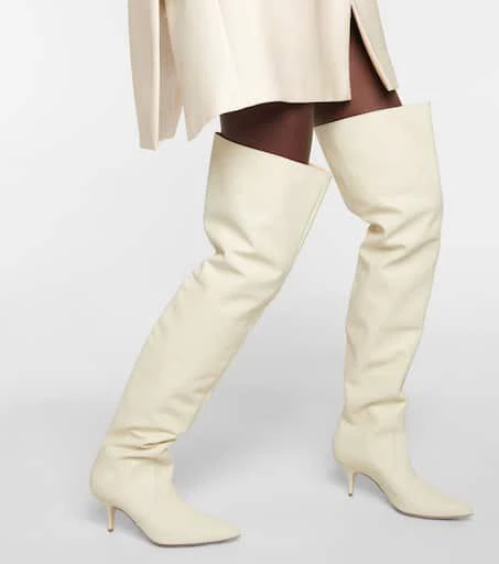 Magda Butrym Leather over-the-knee boots 4