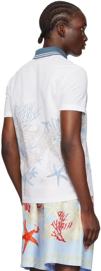 Versace White Barocco Sea Polo 3