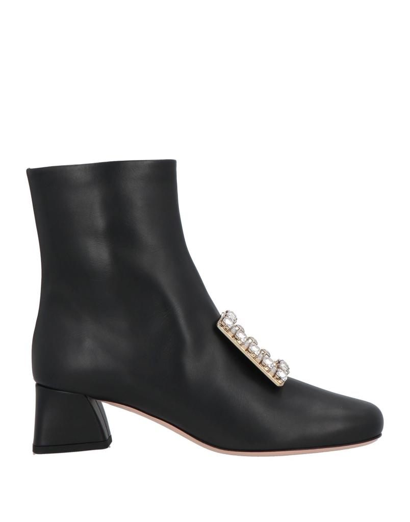 ブーツその他 ROGER VIVIER WALLAVIV STRASS BUCKLE LEATHER BOOTS Roger Vivier ROGER VIVIER - Wallaviv Strass Buckle Leather