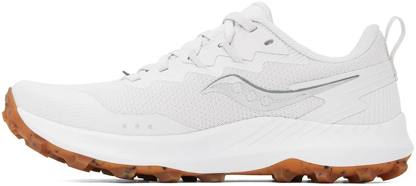 Saucony White Peregrine 14 Sneakers 3