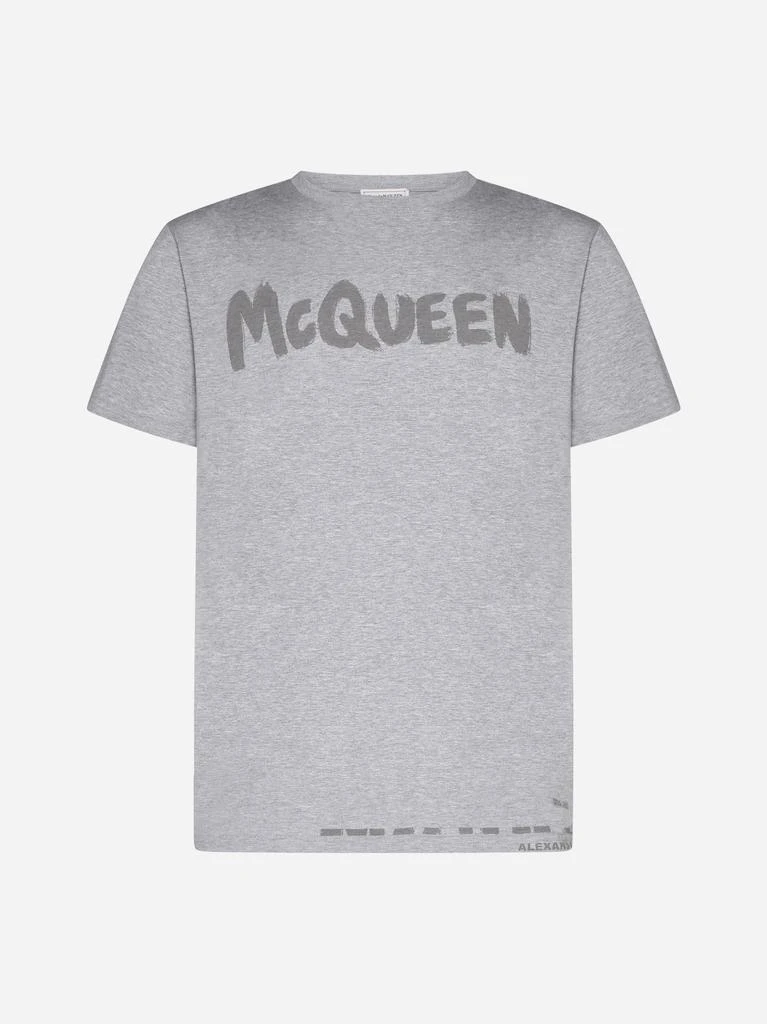 ALEXANDER MCQUEEN Logo cotton t-shirt 1