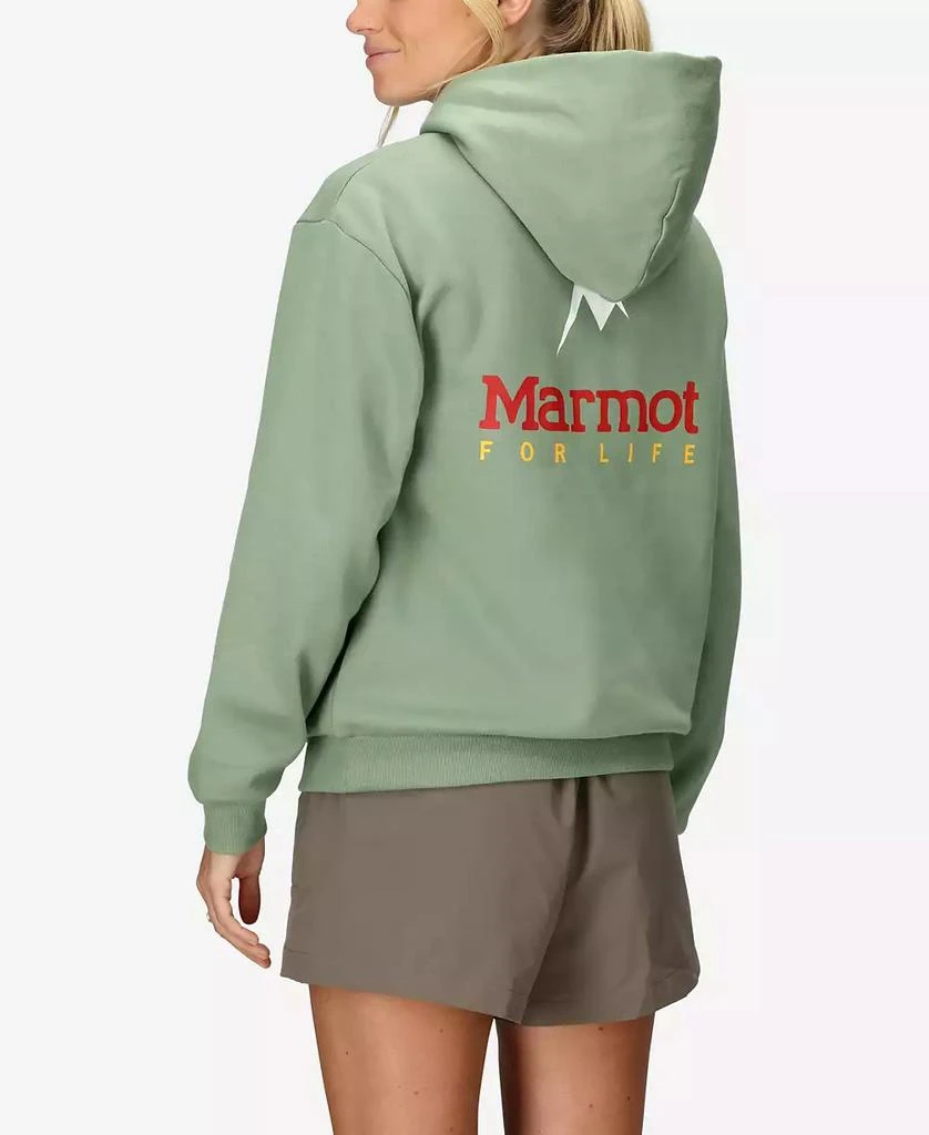 Marmot Women's For Life Graphic Hoodie Shirt 2