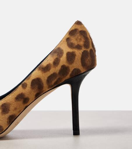 パンプス JIMMY CHOO LOVE LEOPARD PUMPS Love 85 | Natural Leopard Print Pony Pumps | JIMMY CHOO
