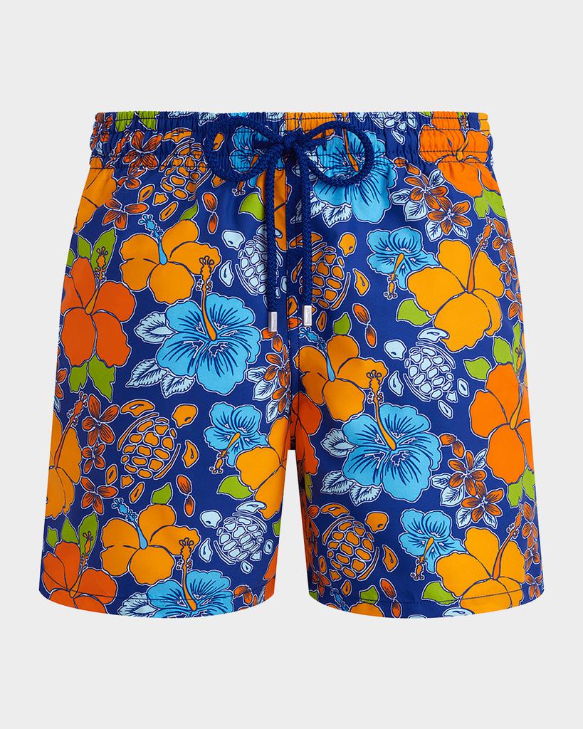 Vilebrequin Men's Tropical Turtle Swim Trunks