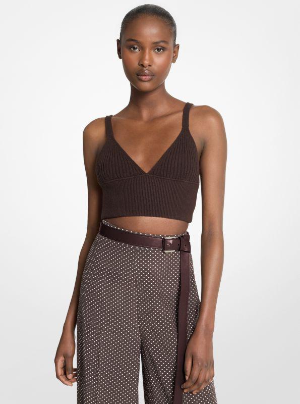 Michael Kors Stretch Cashmere Bralette