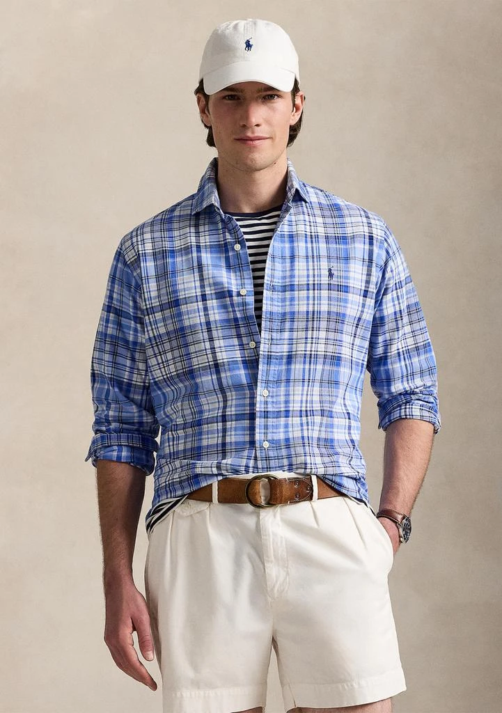 Ralph Lauren Classic Fit Plaid Oxford Shirt 1