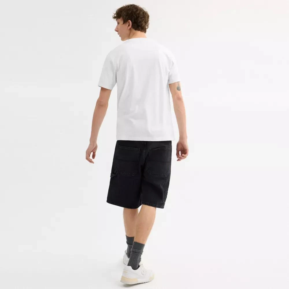 Coach Camo Classic T Shirt In Organic Cotton 3