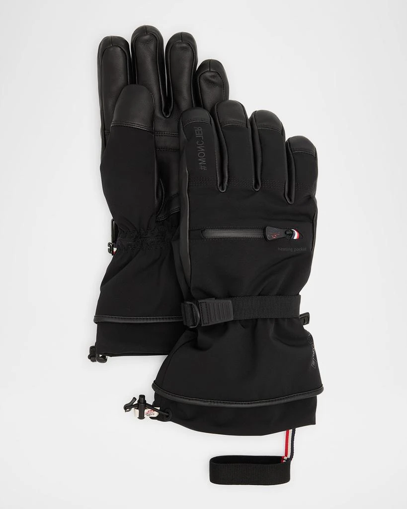 Moncler Men's Padded Contrast Ski Gloves 1