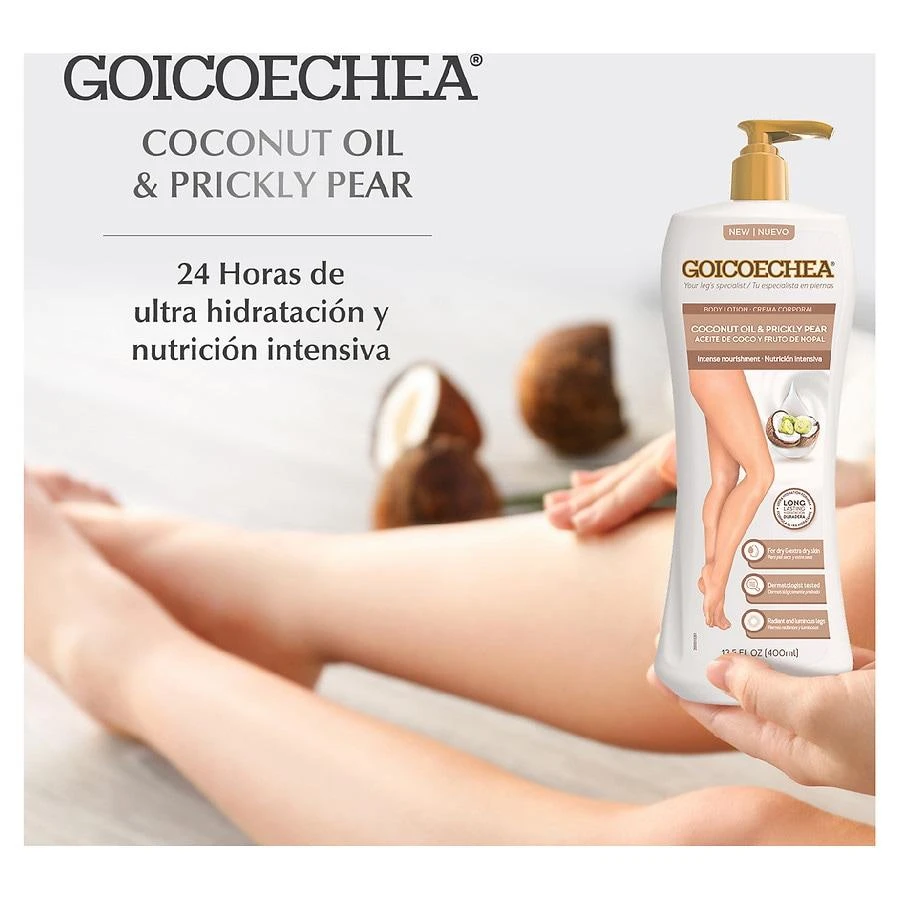 Goicoechea Coconut Oil & Prickly Pear, Long Lasting Body Lotion for Dry Skin 5