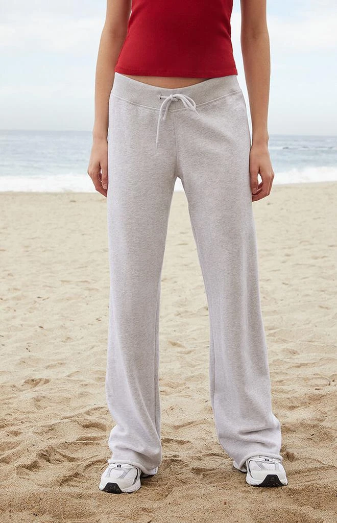 John Galt Heather Grey Rainey Baggy Sweatpants 2