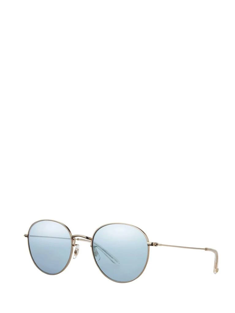 GARRETT LEIGHT Women's Paloma Sunglasses In Matte Gold-Prosecco / Semi-Flat Sky Layered Mirror 1