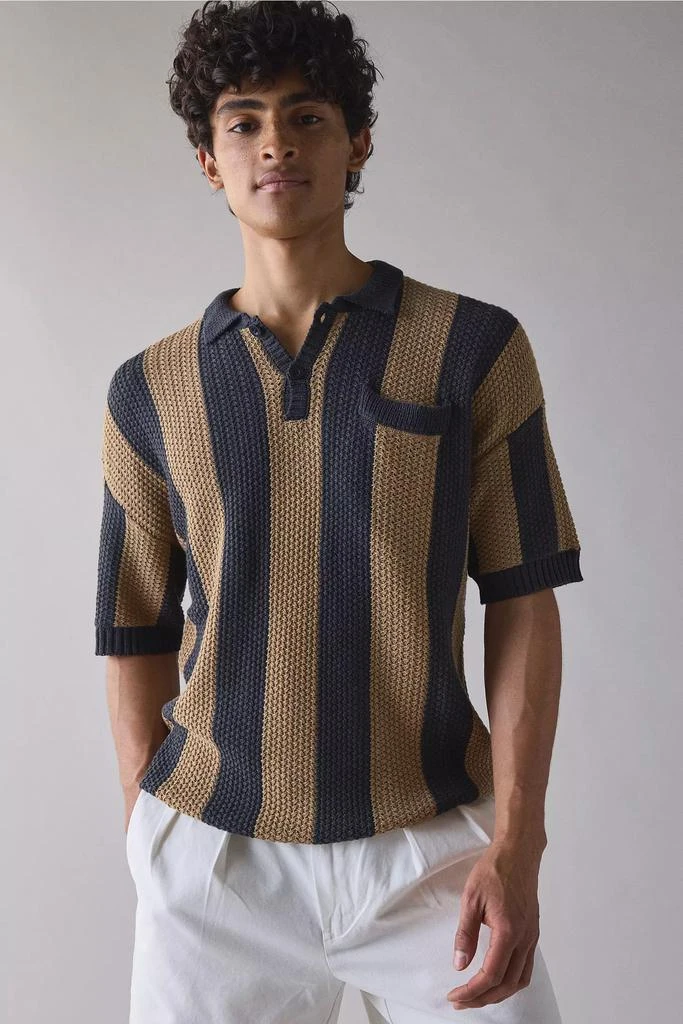The Ragged Priest The Ragged Priest Short Sleeve Polo Sweater 1