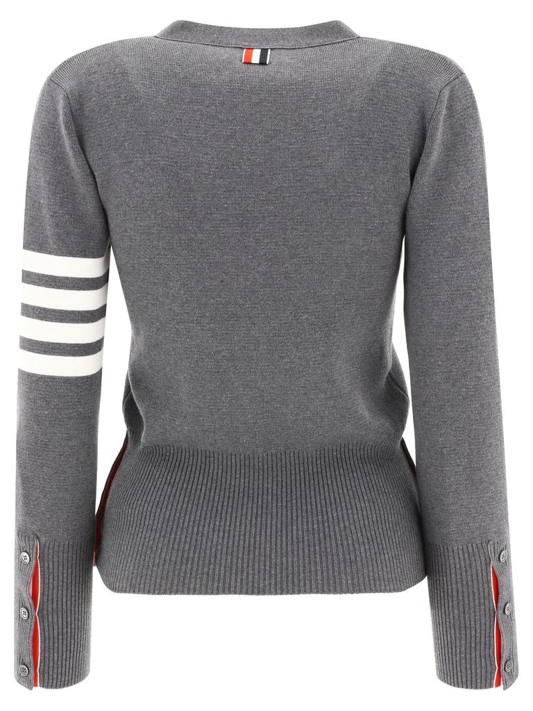 Thom Browne Thom Browne 4-Bar V-Neck Knit Cardigan 2