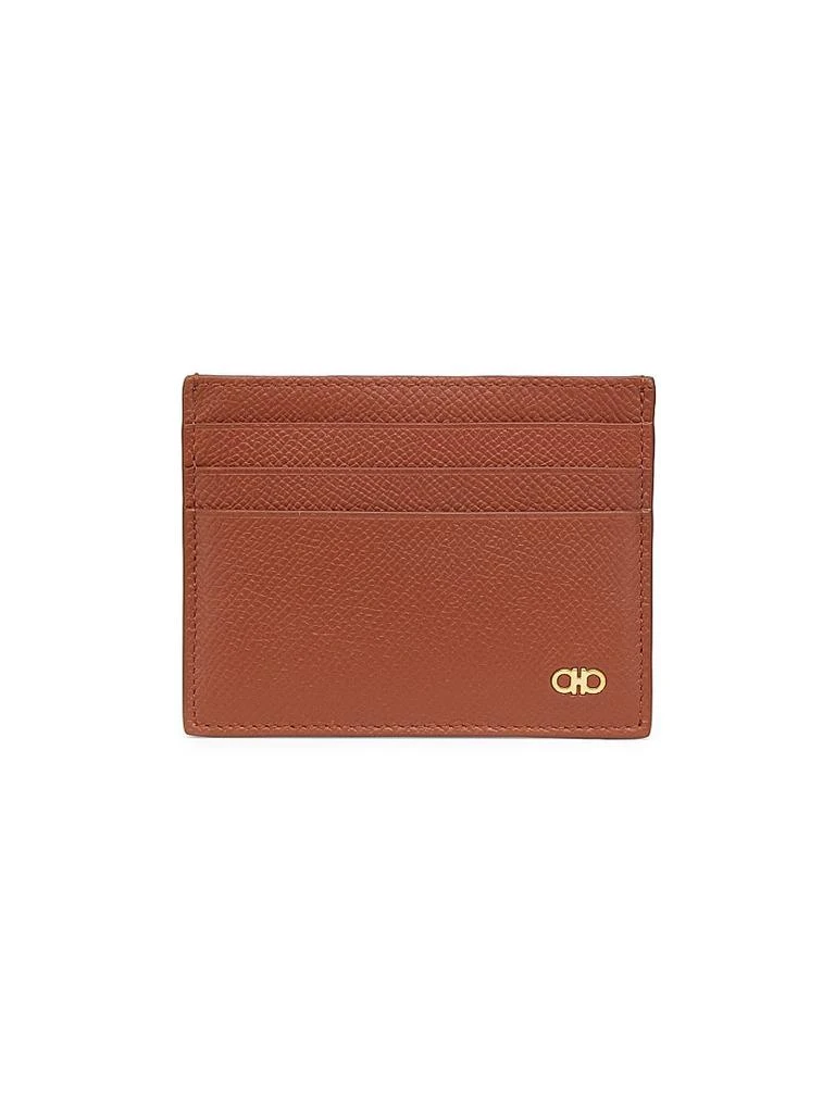 Salvatore Ferragamo Micro Leather Card Holder