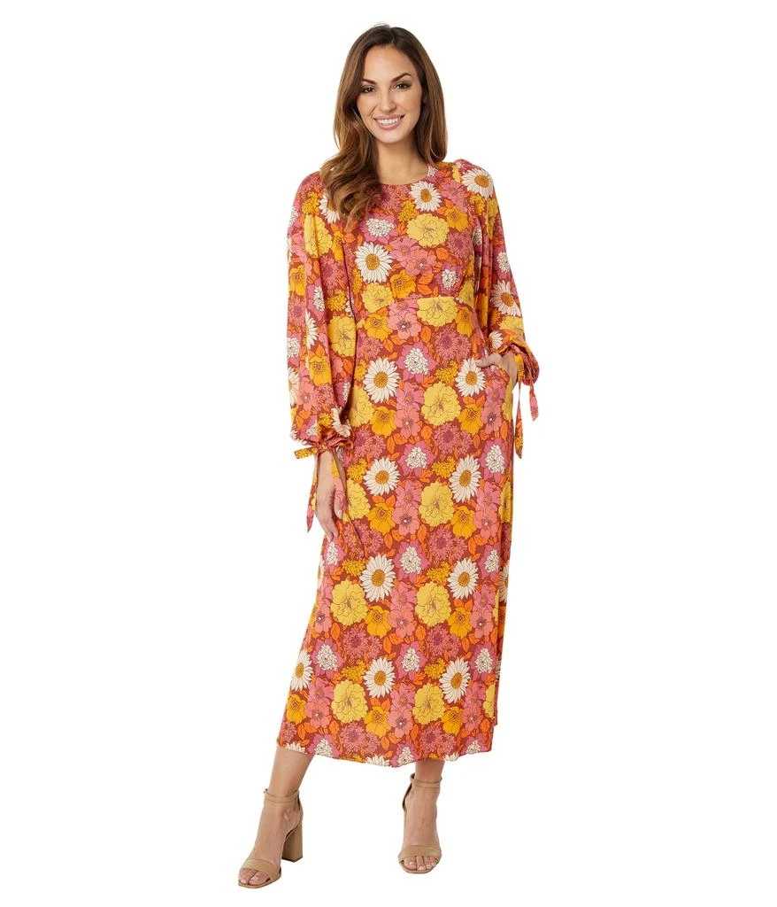 Ted Baker London Lelyah Printed Midaxi Open Back Dress 1