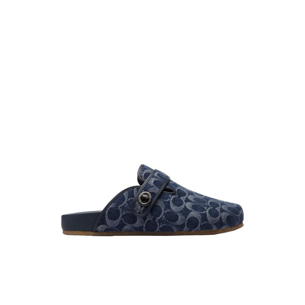 COACH Men's Blake Denim Clog Sandal