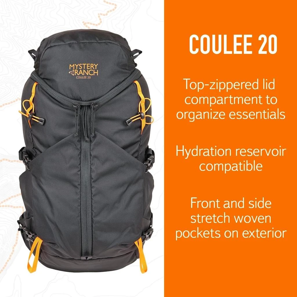 Mystery Ranch Mystery Ranch Coulee 20 Backpack – Lightweight Bag with Micro-Adjusting Trail Yoke – Noble Fir, 20L, S/M 2